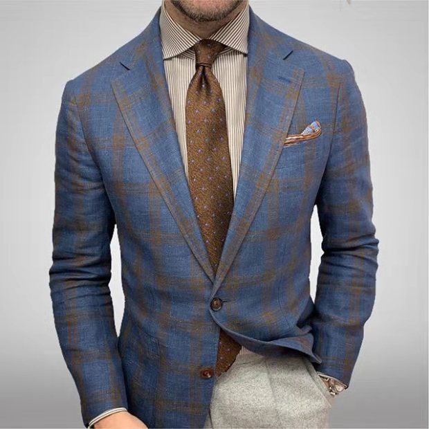 William | Men’s Single-Breasted Blazer