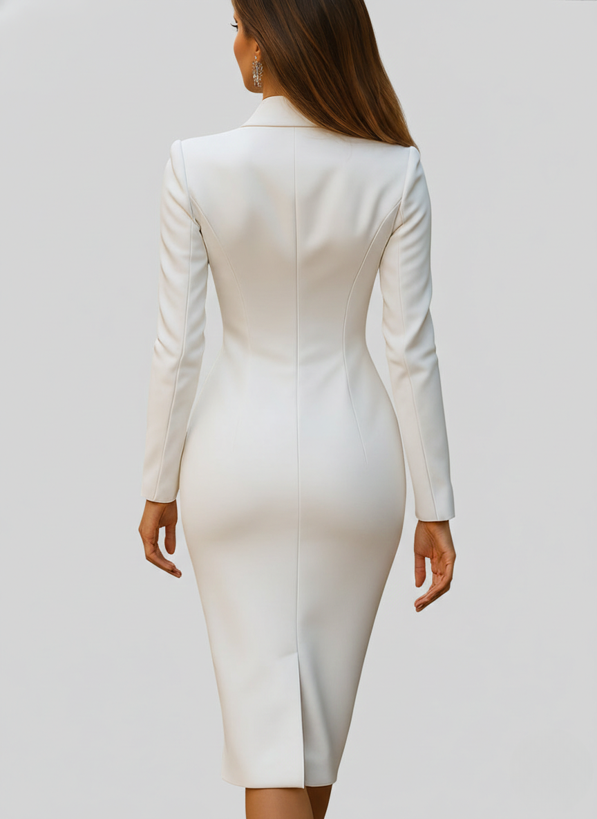 Jem | Women’s V-Neck Midi Dress