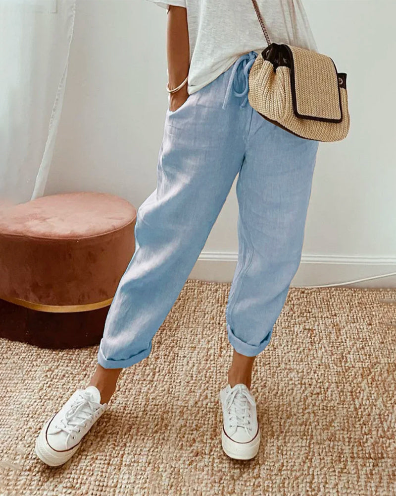 Irina | Women’s Coastal Tapered Lounge Pants