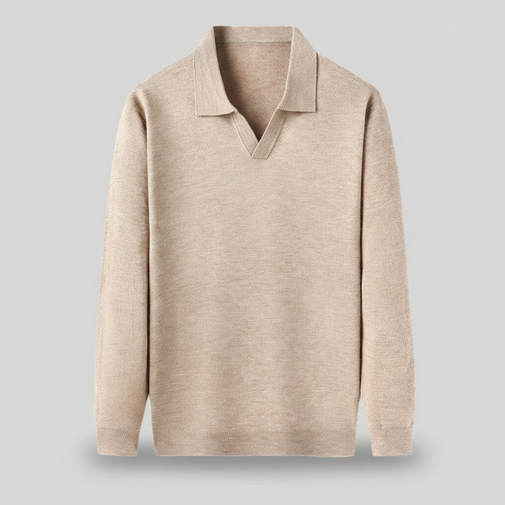 Neil | Men’s Long Sleeve Polo Shirt