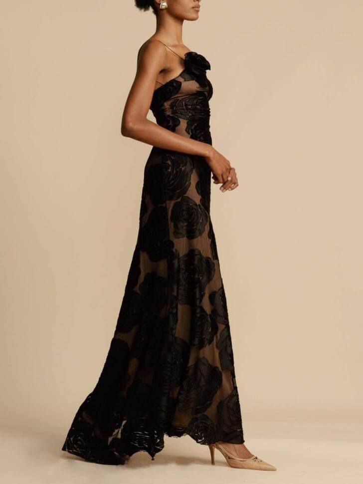 Lucrezia | Women’s One Shoulder Floral Maxi Dress