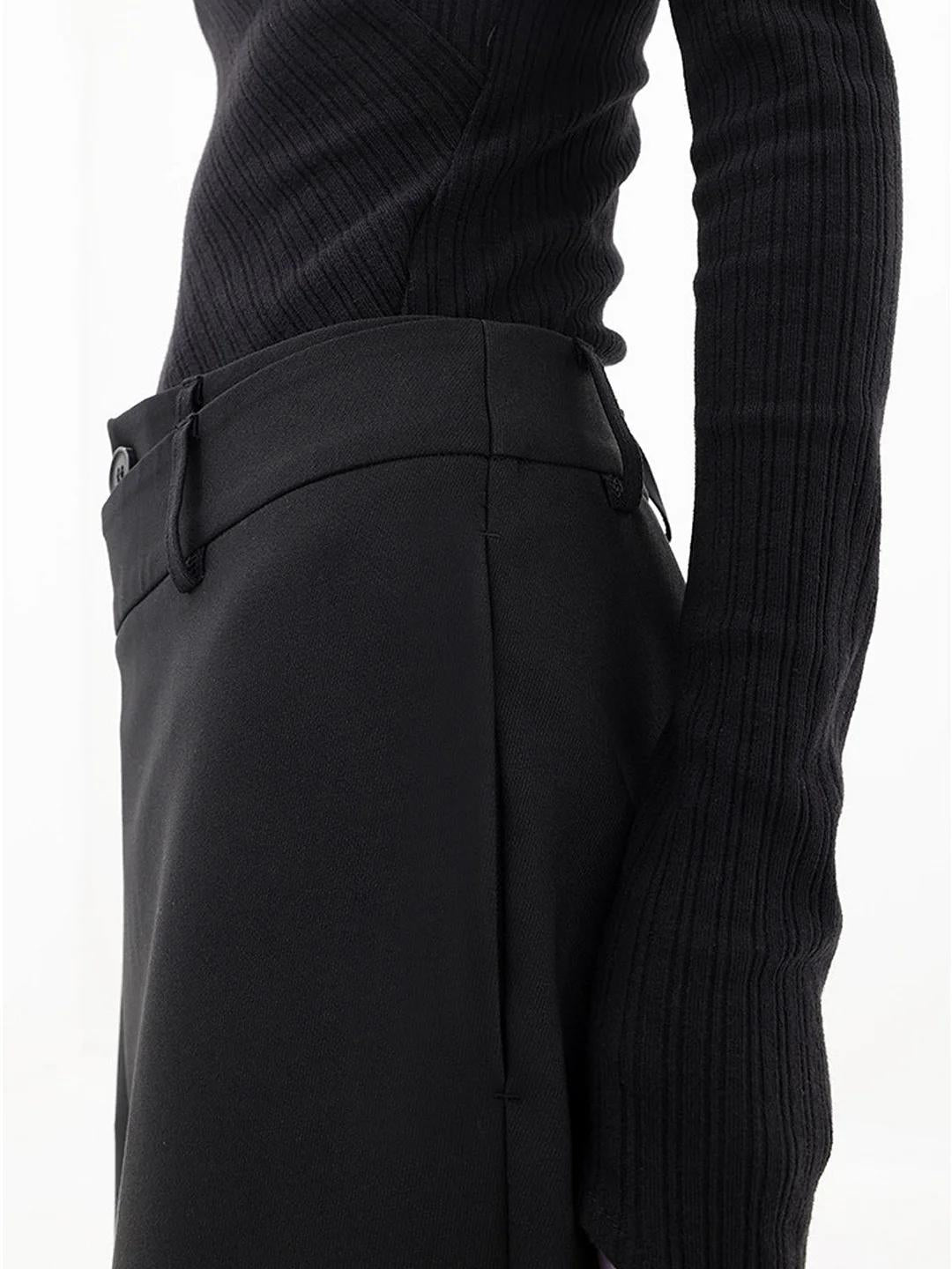 Maelys | Women’s Cross-Front Drape Palazzo Pants