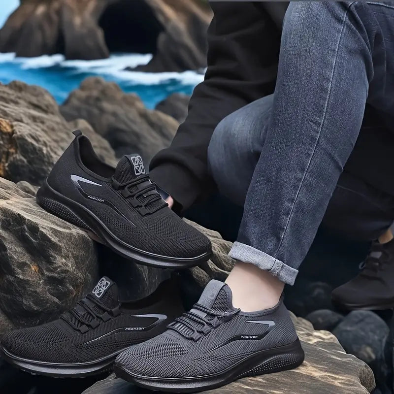 Victor | Men’s Slip-On Knit Sneakers