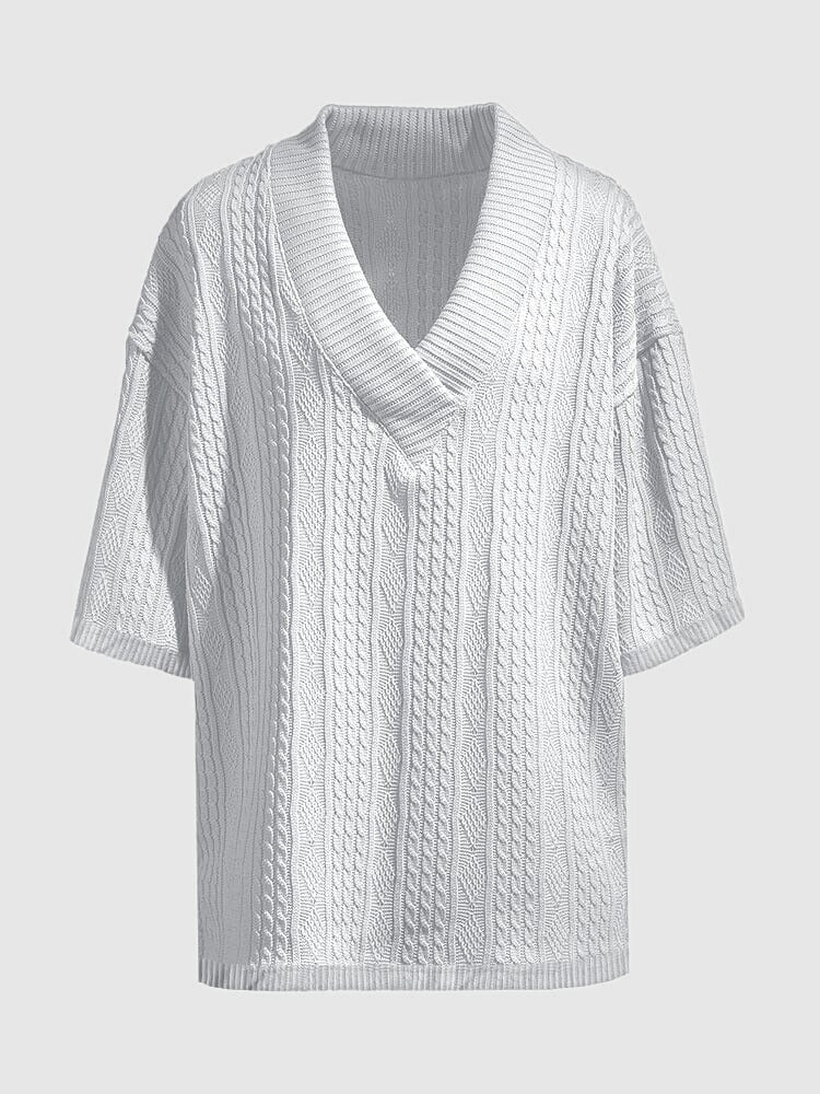 Jovan | Men’s Knit V-Neck Short Sleeve Set