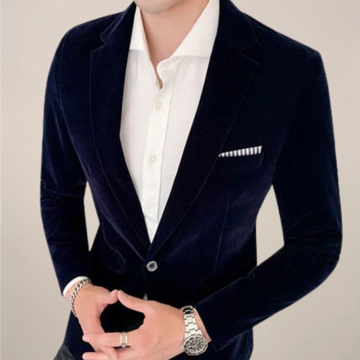 Peter | Men’s Velvet Blazer