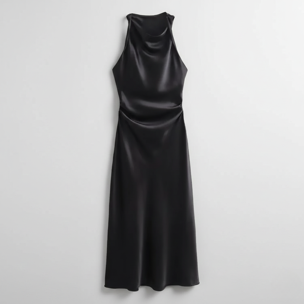 Karrie | Women’s Sleeveless Cocktail Midi Dress