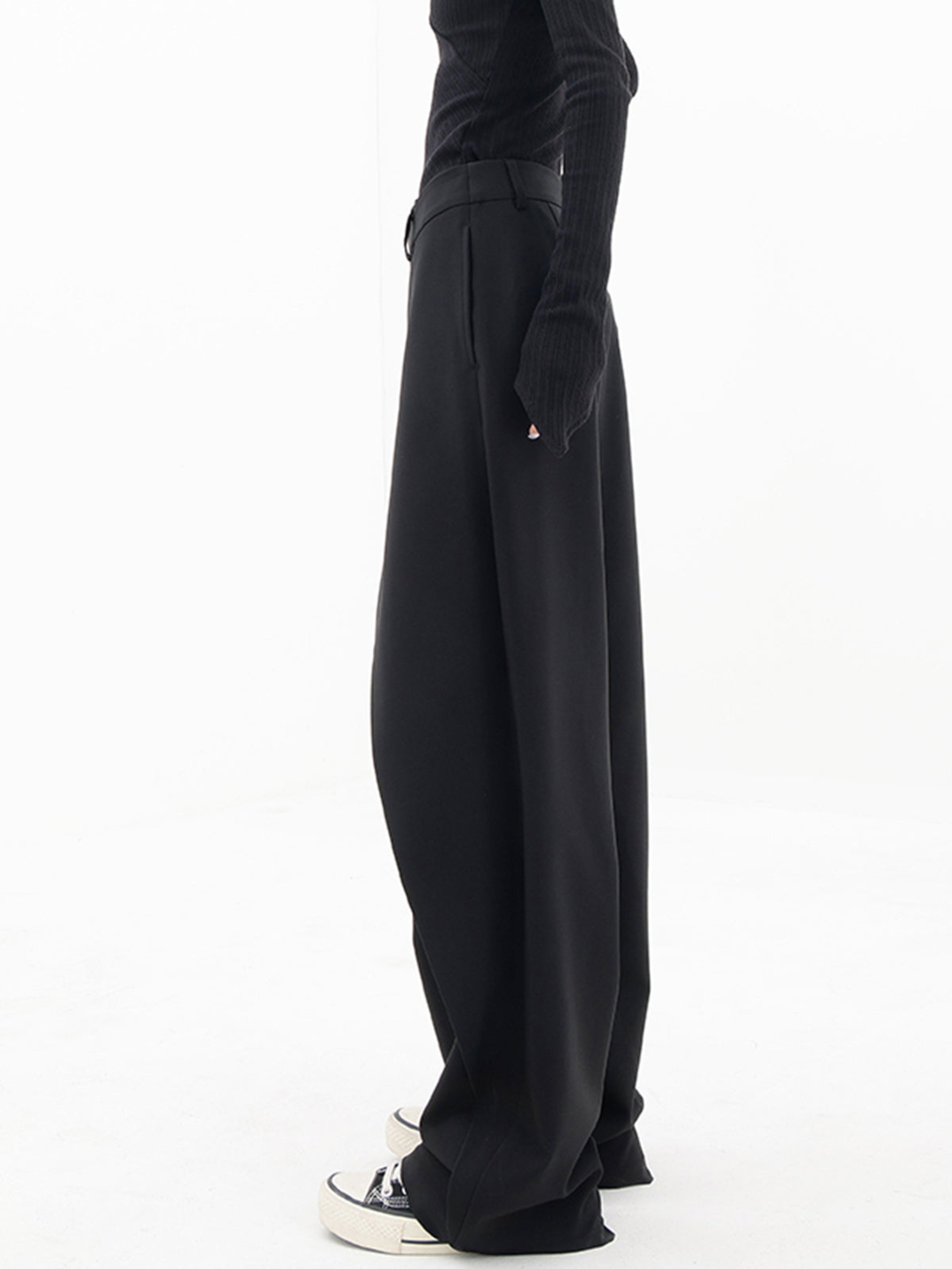 Maelys | Women’s Cross-Front Drape Palazzo Pants