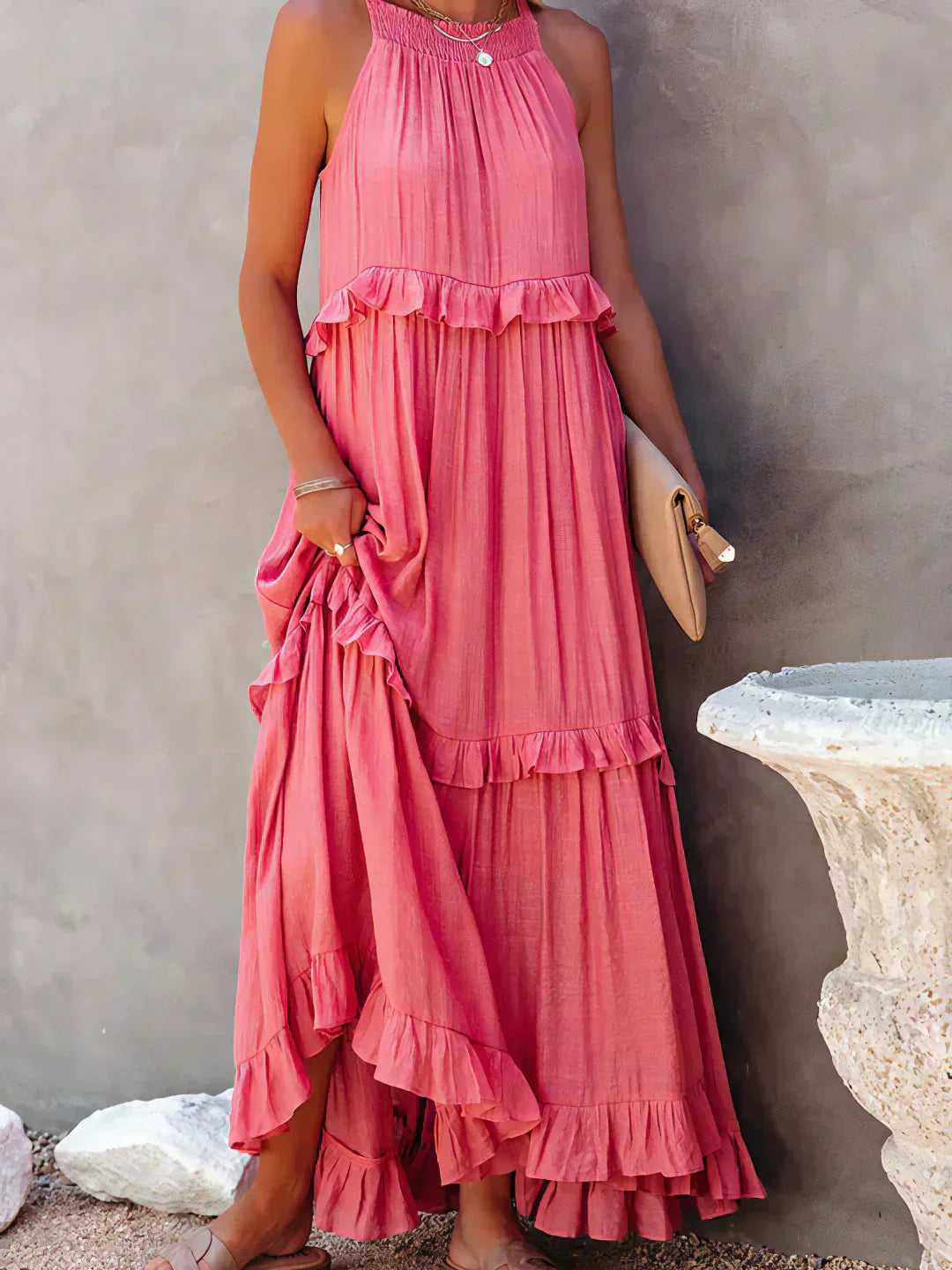 Kiersten | Women’s Sleeveless Maxi Dress