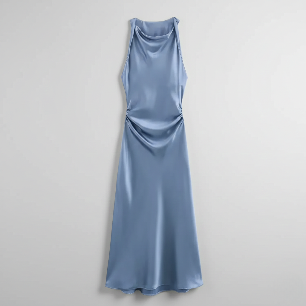 Karrie | Women’s Sleeveless Cocktail Midi Dress
