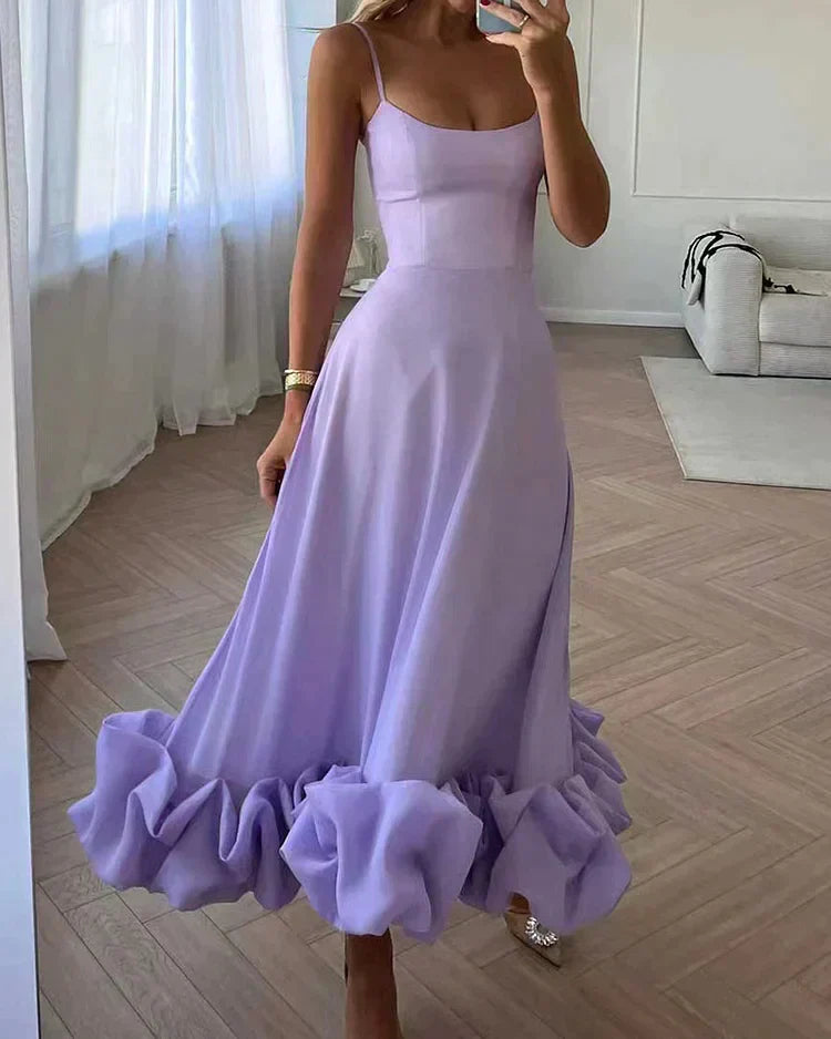 Lotta | Women’s Fitted Sleeveless Midi Dress