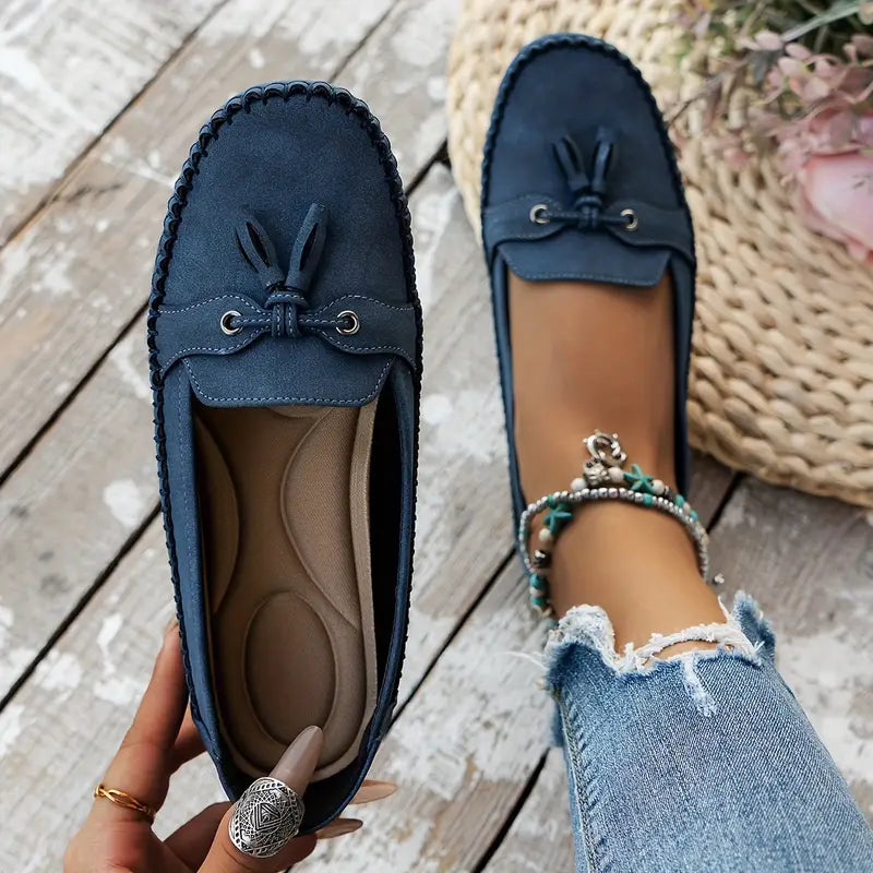 Simona | Women’s Flat Loafer Moccasins Sandals