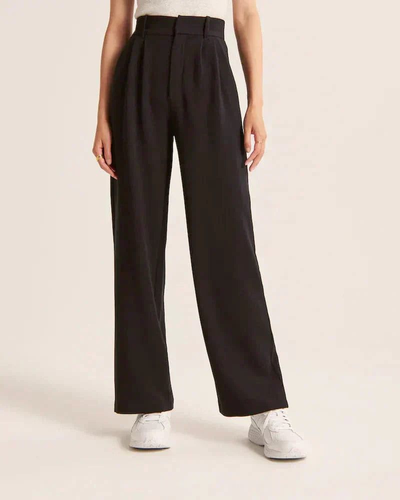 Maelle| Women's High-Rise Wide Leg Casual Pants