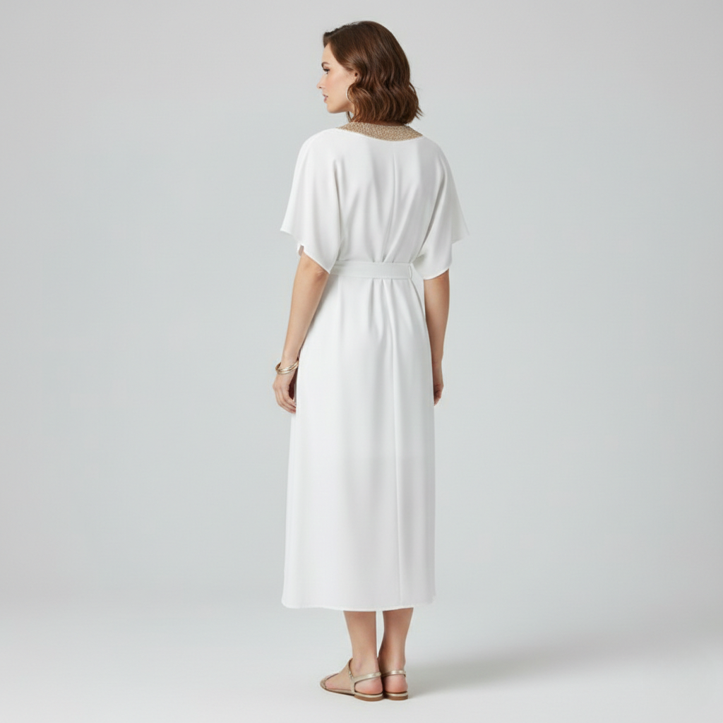 Hara | Women’s Butterfly Sleeve Maxi Dress