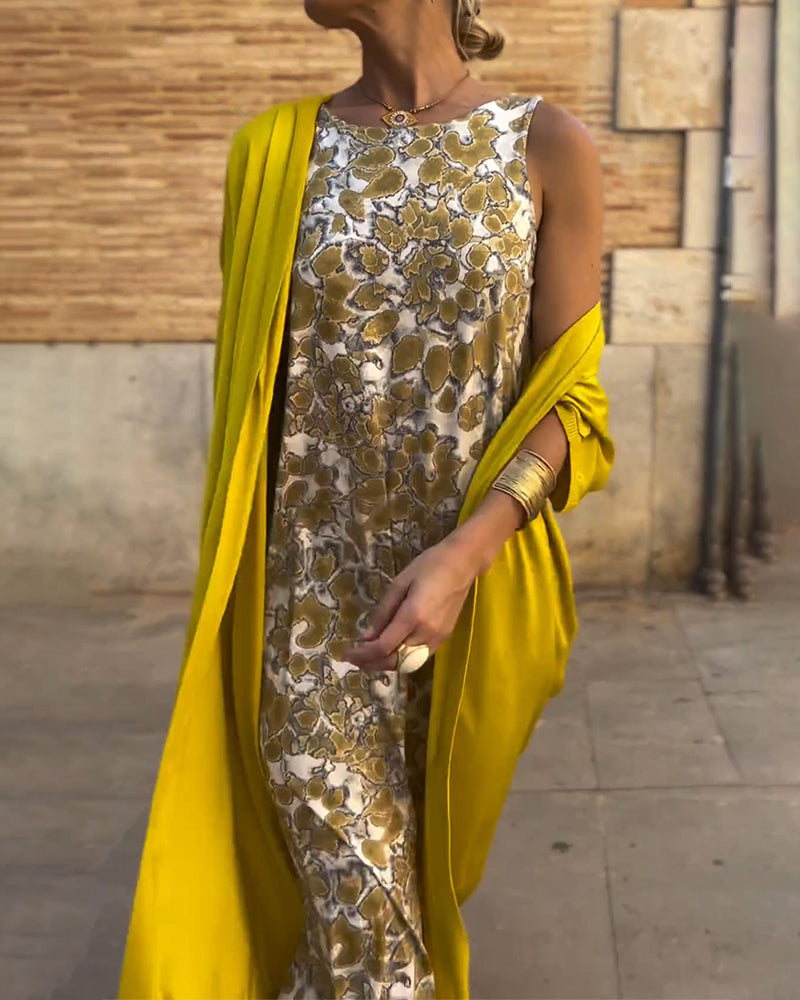 Genevra | Women’s Cardigan Maxi Dress