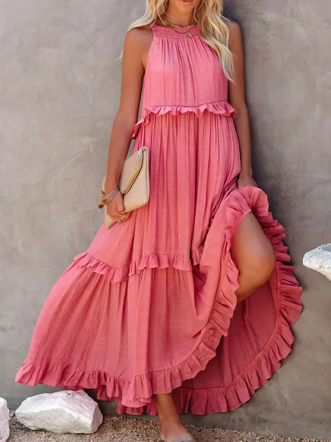 Kiersten | Women’s Sleeveless Maxi Dress