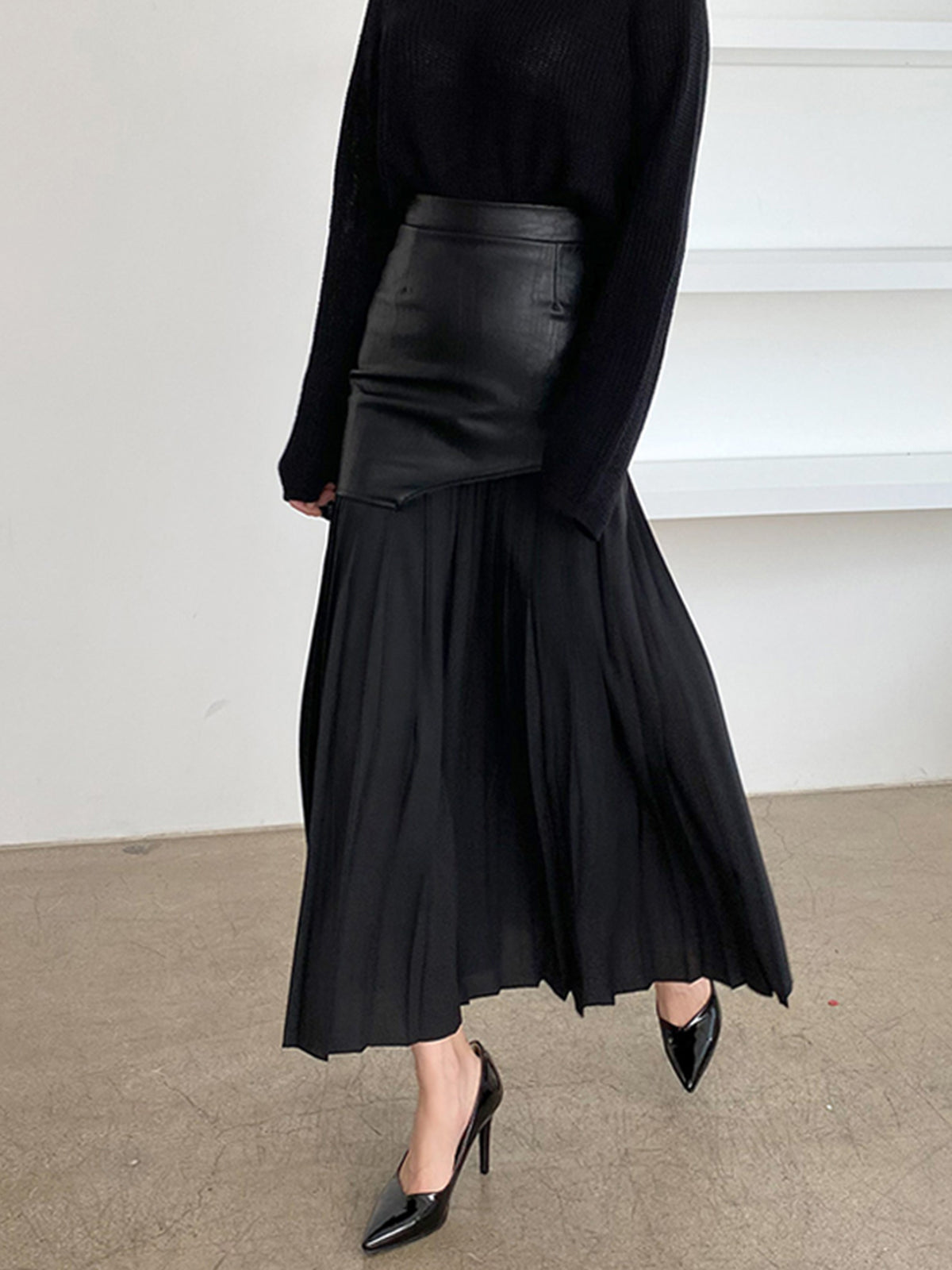 Adelheid | Women’s Pleated Maxi Skirt