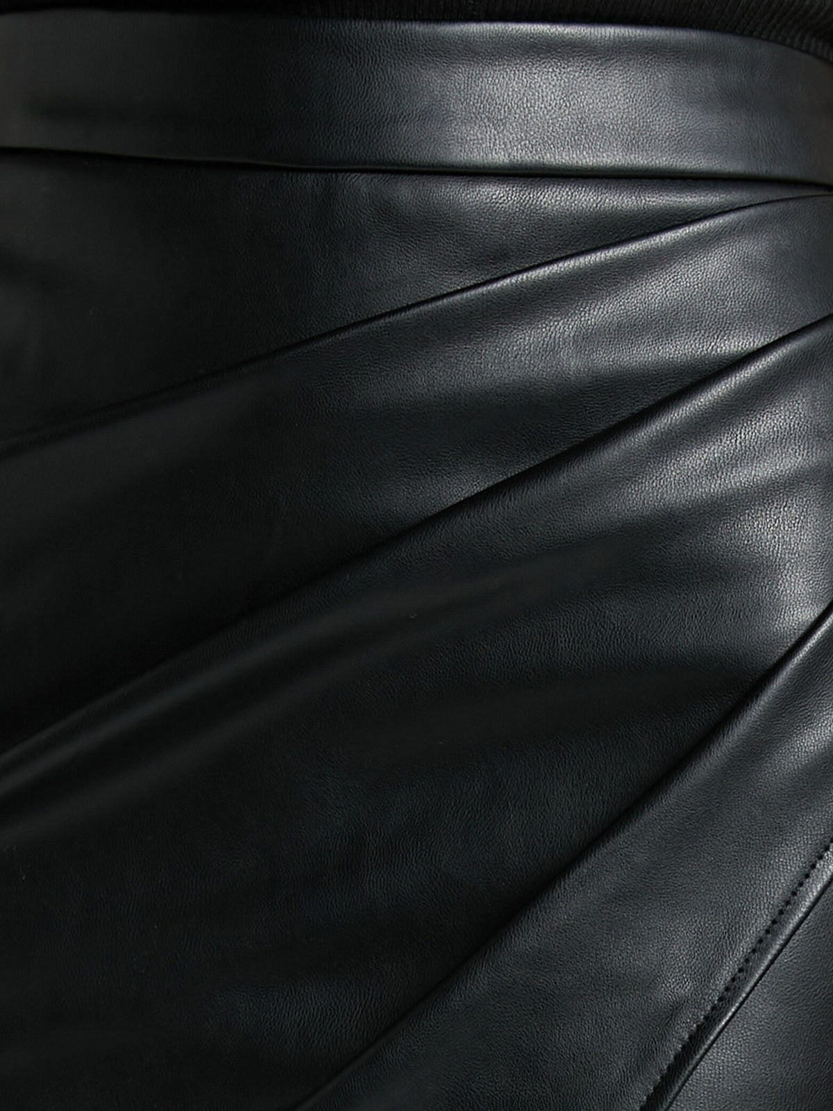 Ysadora | Women’s Leather Midi Skirt