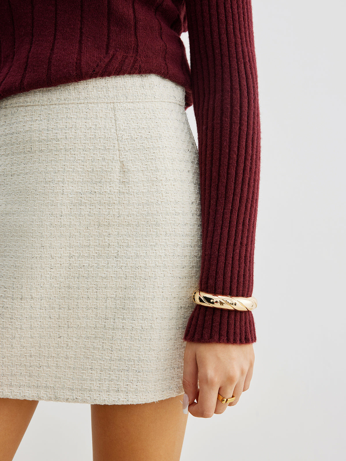 Eliska | Women’s Tweed Mini Skirt