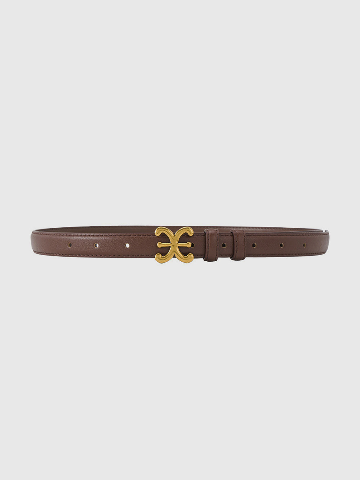 Graziela | Women’s Slim Graphic Buckle Belt