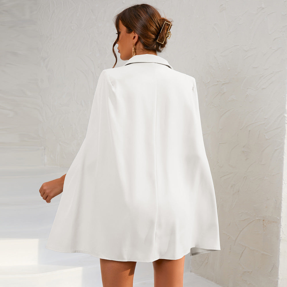 Holly | Women’s Cape Sleeve Blazer Mini Dress