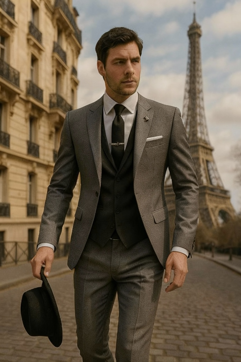 Logan | Men’s Three-Piece Slim Fit Suit