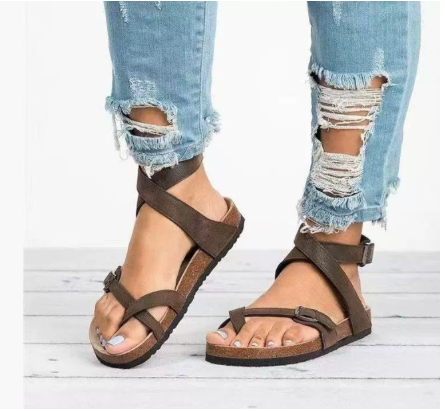 Valeria | Women’s Flat Adjustable Sandals