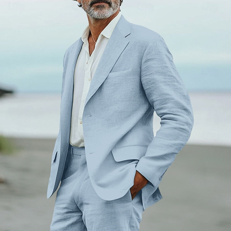 Victor | Men’s Lightweight Summer Two-Piece Suit