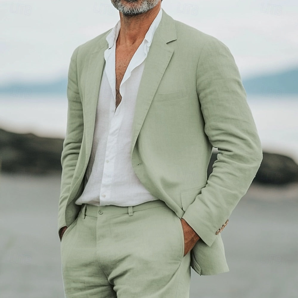 Victor | Men’s Lightweight Summer Two-Piece Suit