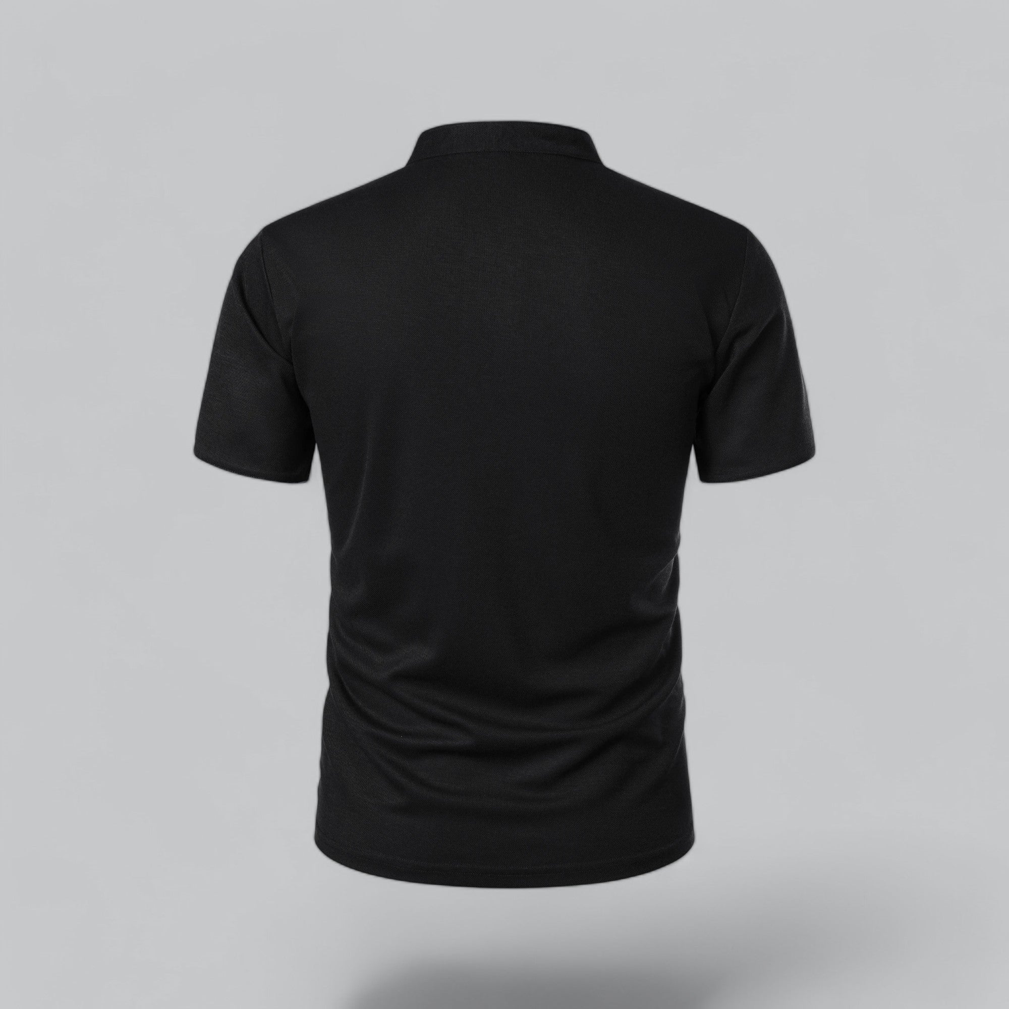 Cedric | Men’s Collarless Polo Shirt