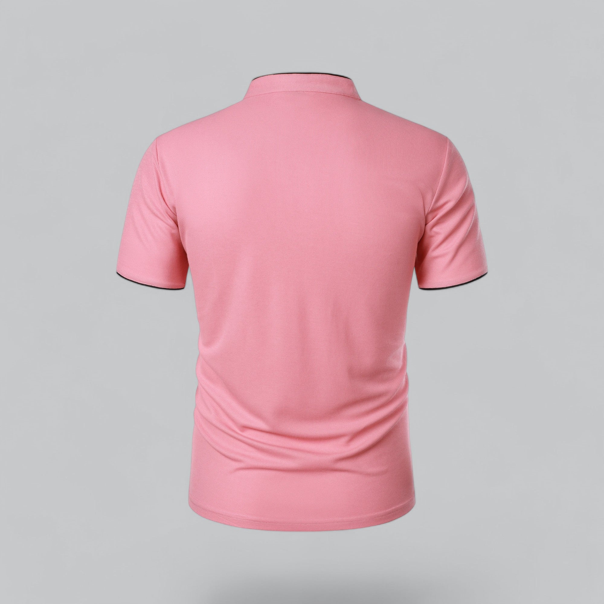 Cedric | Men’s Collarless Polo Shirt