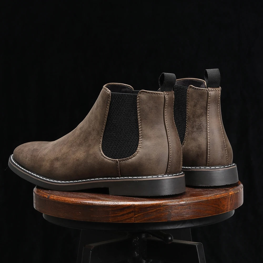 Clint | Men’s Leather Classic Chelsea Boots