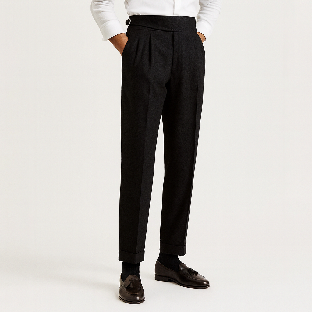 Theodore | Men’s Tailored Straight Leg Trousers