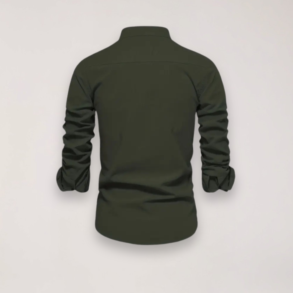 Tiago | Men’s Stand Collar Shirt