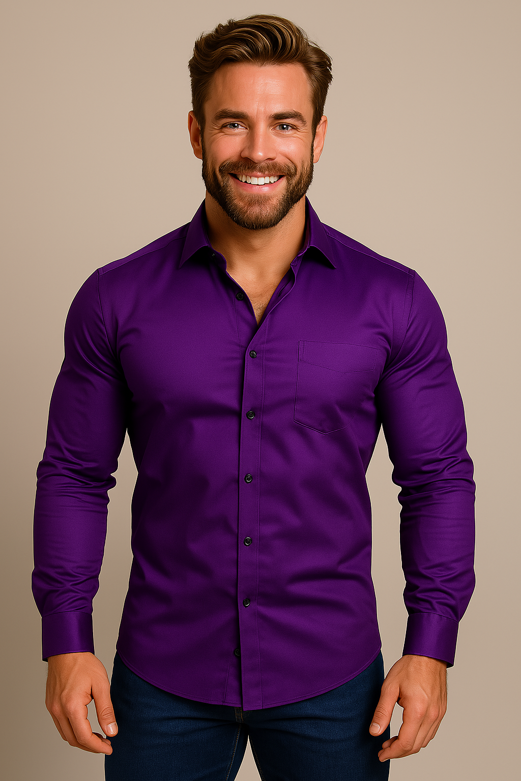 Velimir | Men’s Long Sleeve Shirt