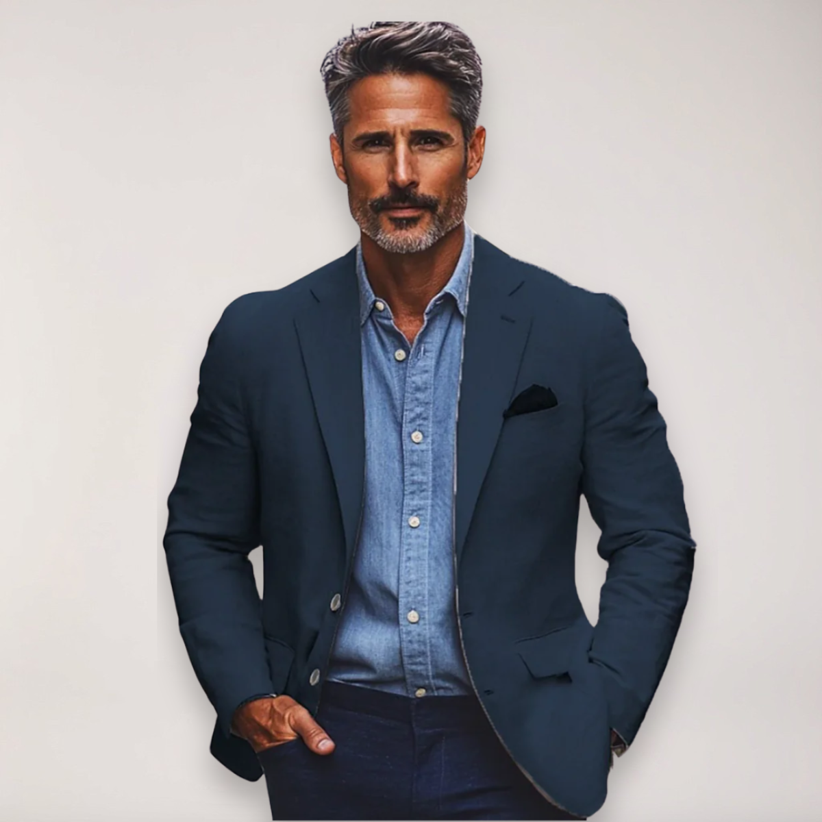 James | Men’s Long Sleeve Tailored Blazer