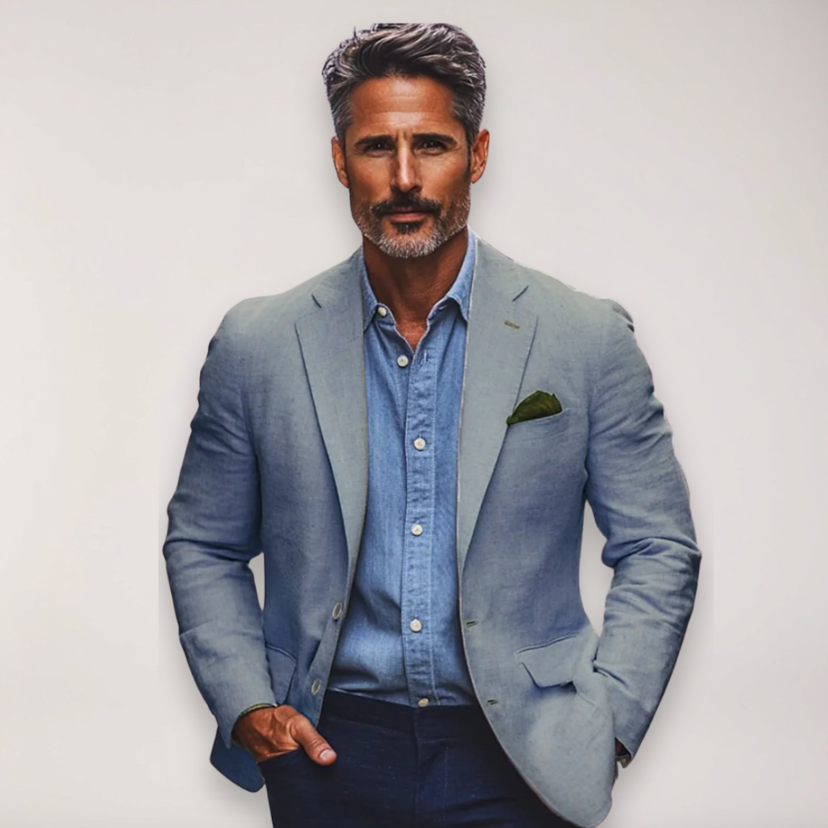 James | Men’s Long Sleeve Tailored Blazer
