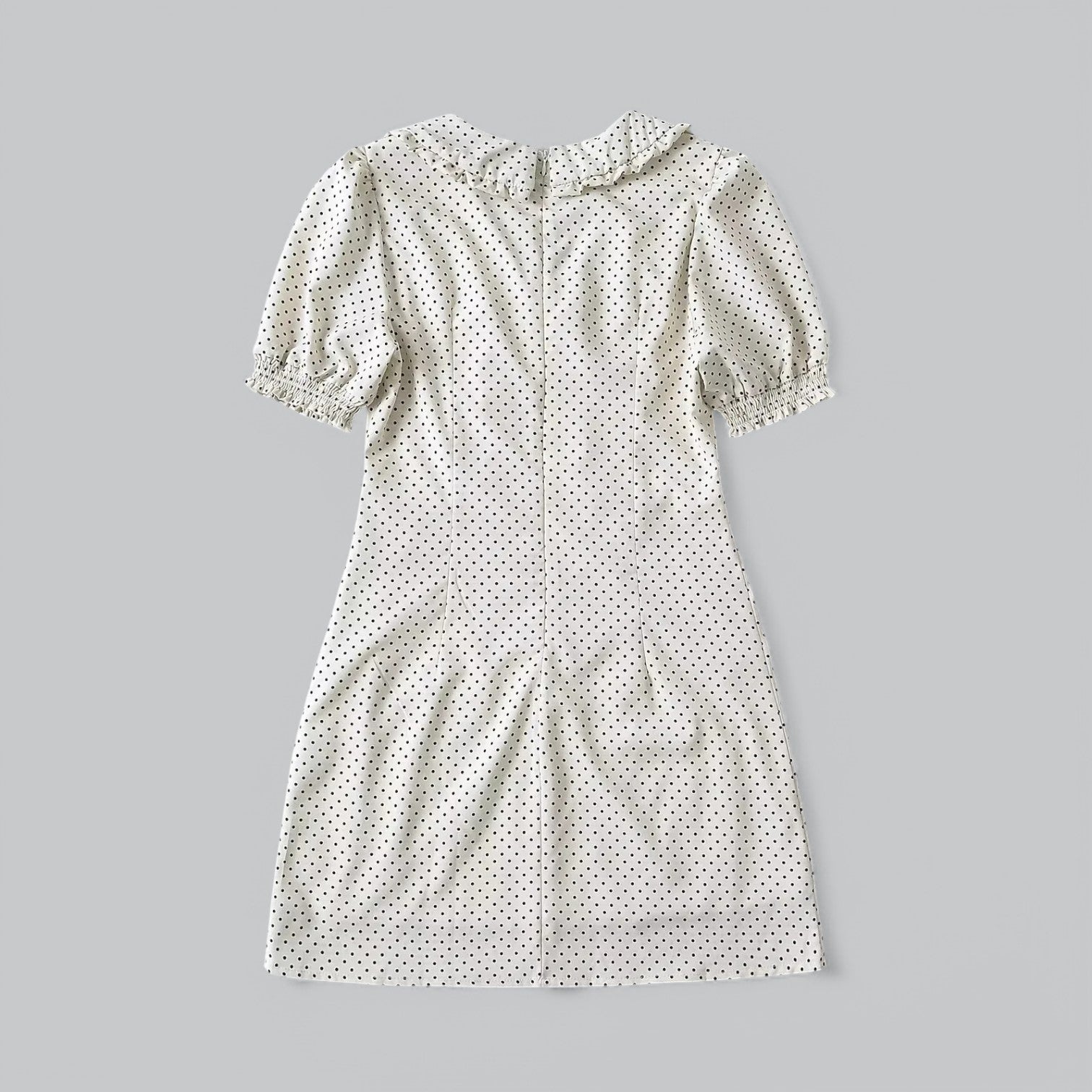 Sarah | Women’s Polka Dot Puff Mini Dress
