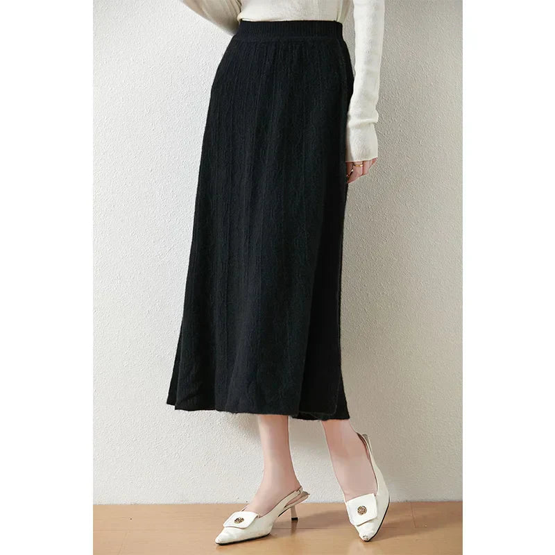 Quintessa | Women’s Knit Midi Skirt