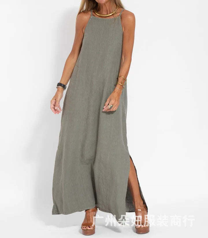 Joscelyn | Women’s Sleeveless Caftan Maxi Dress