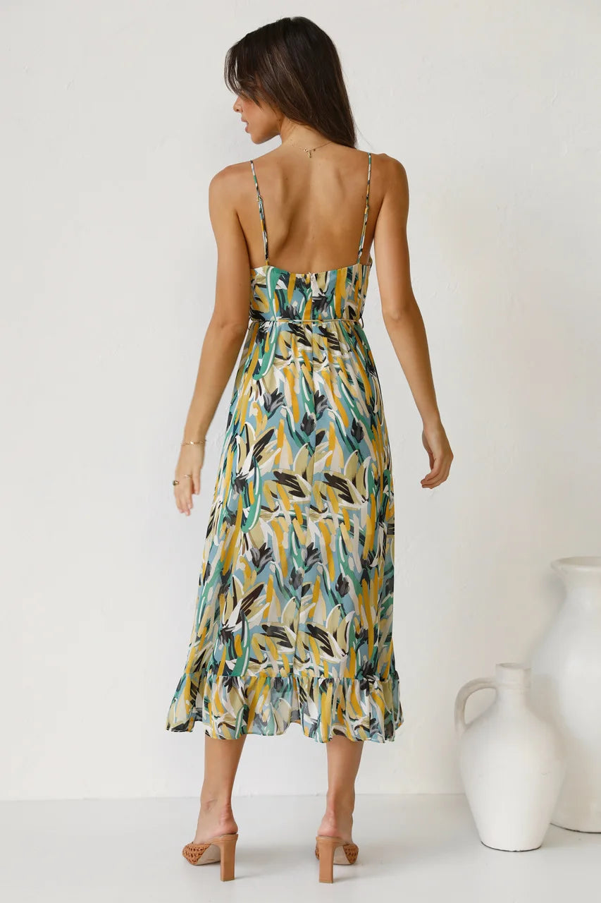 Marilou | Women’s Pleated Midi Dress