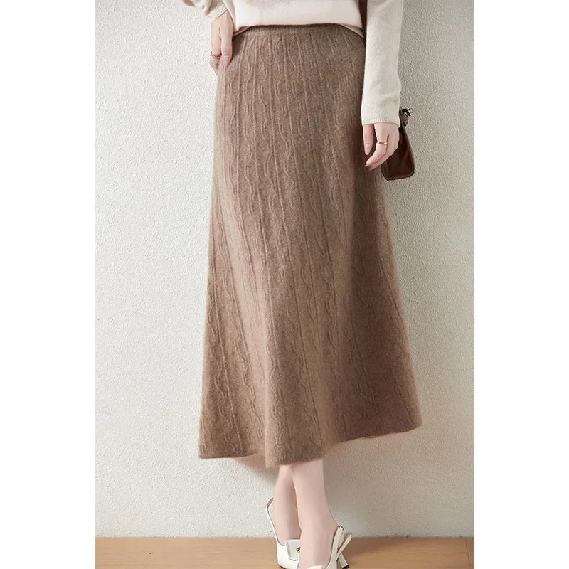 Quintessa | Women’s Knit Midi Skirt