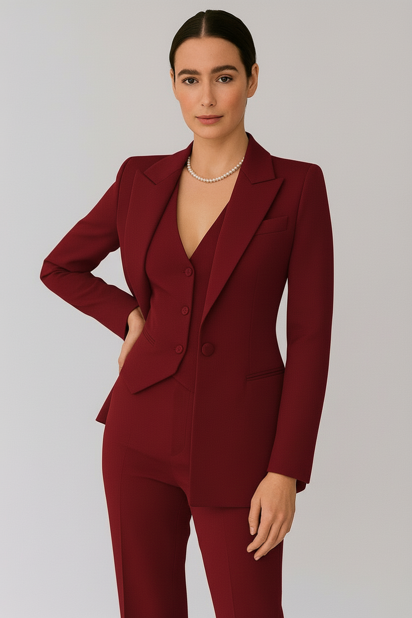 Ellieser | Women’s Scuba Crepe Three-Piece Suit