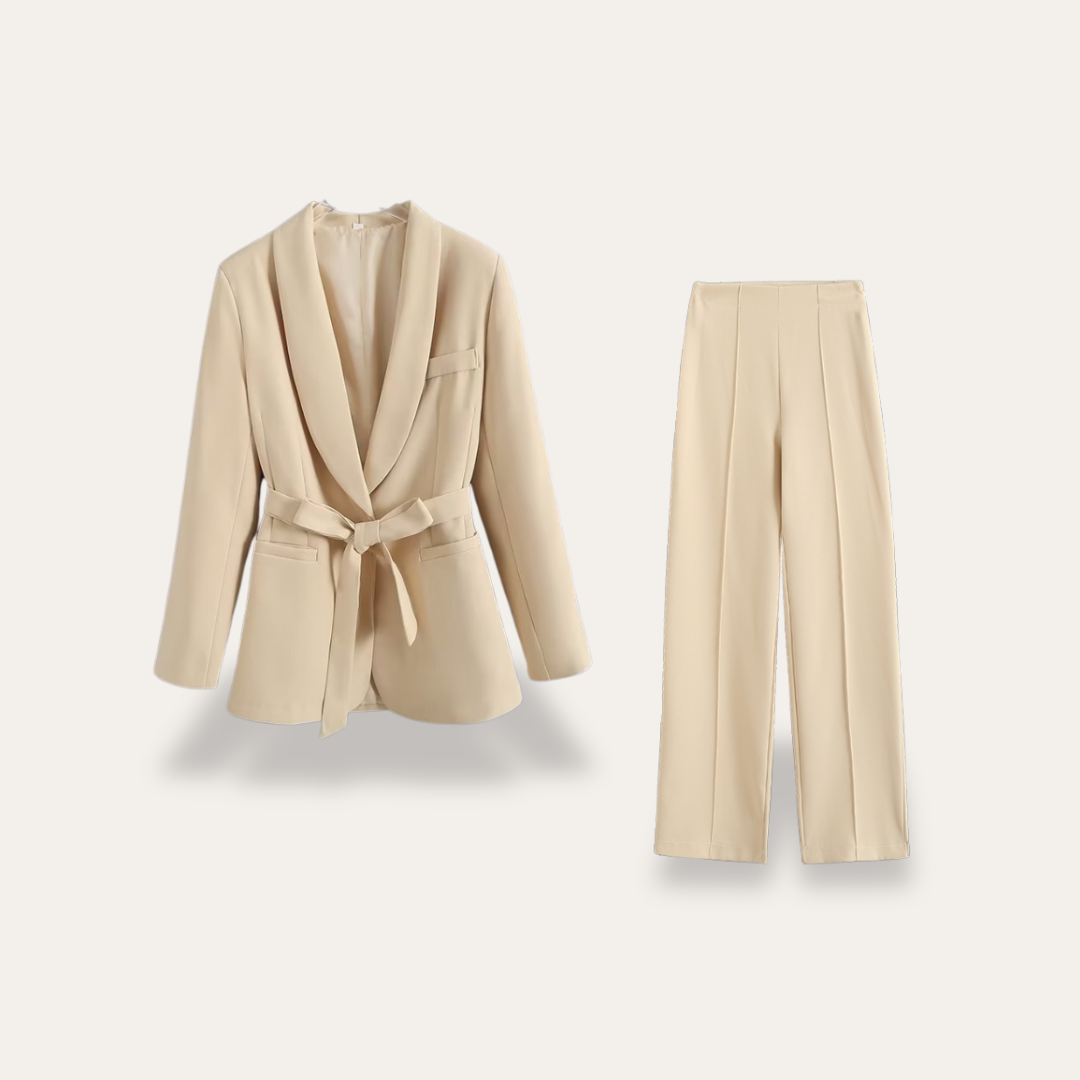 Celestine | Women’s Luxe Crepe Two-Piece Suit