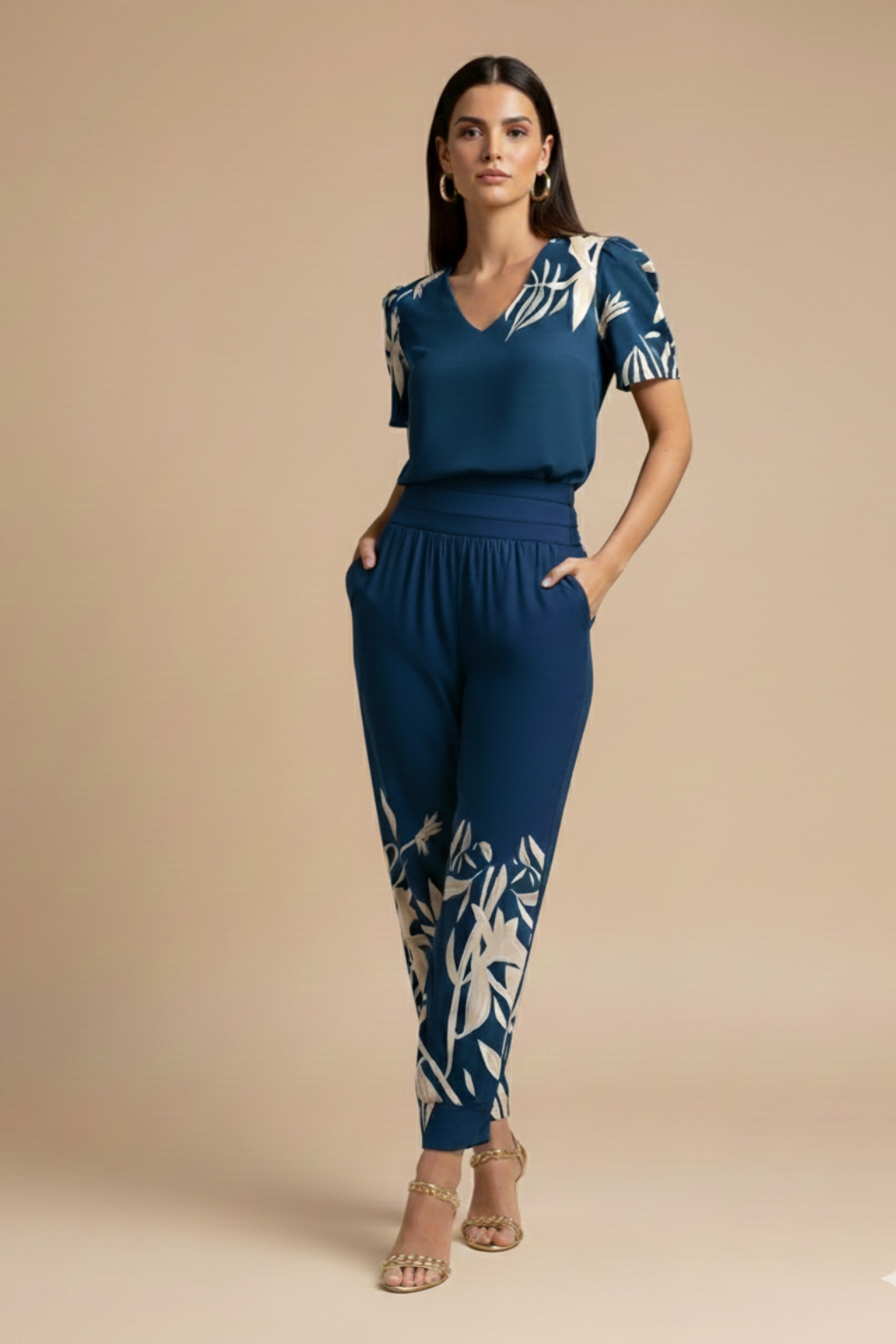 Agata | Women’s Blouse and Trousers Set