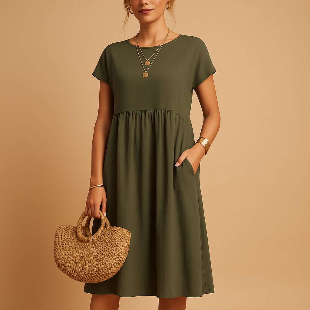Eliza | Women’s Short Sleeve Mini Dress