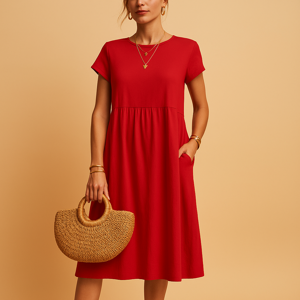 Eliza | Women’s Short Sleeve Mini Dress
