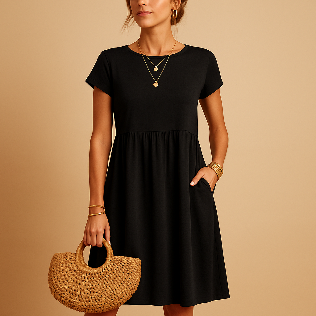 Eliza | Women’s Short Sleeve Mini Dress