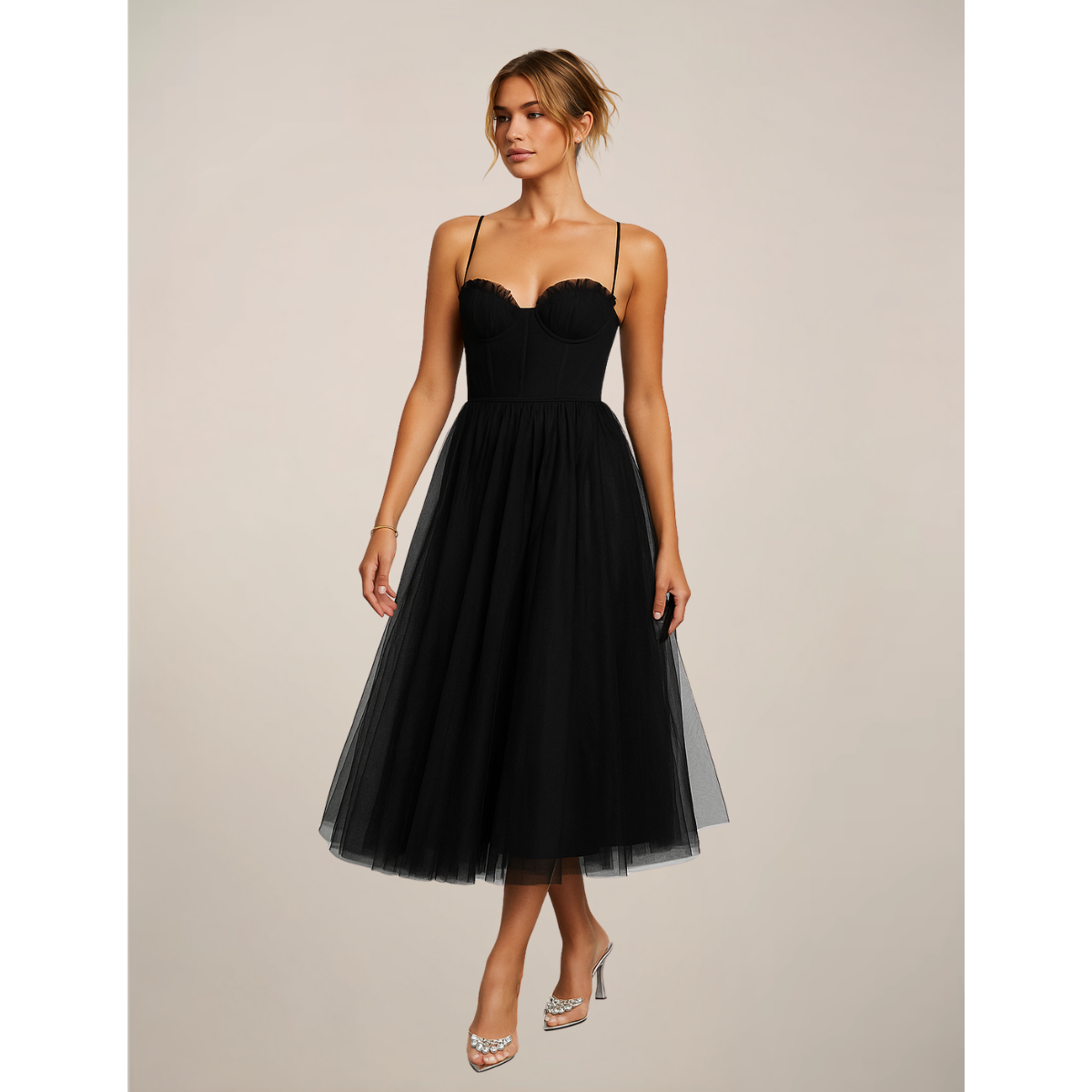 Celandine | Women’s Corset Top Maxi Dress