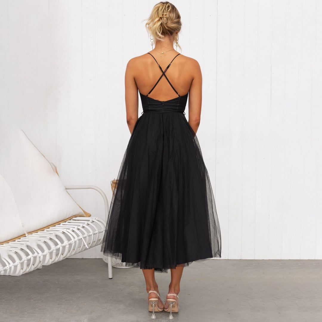 Celandine | Women’s Corset Top Maxi Dress
