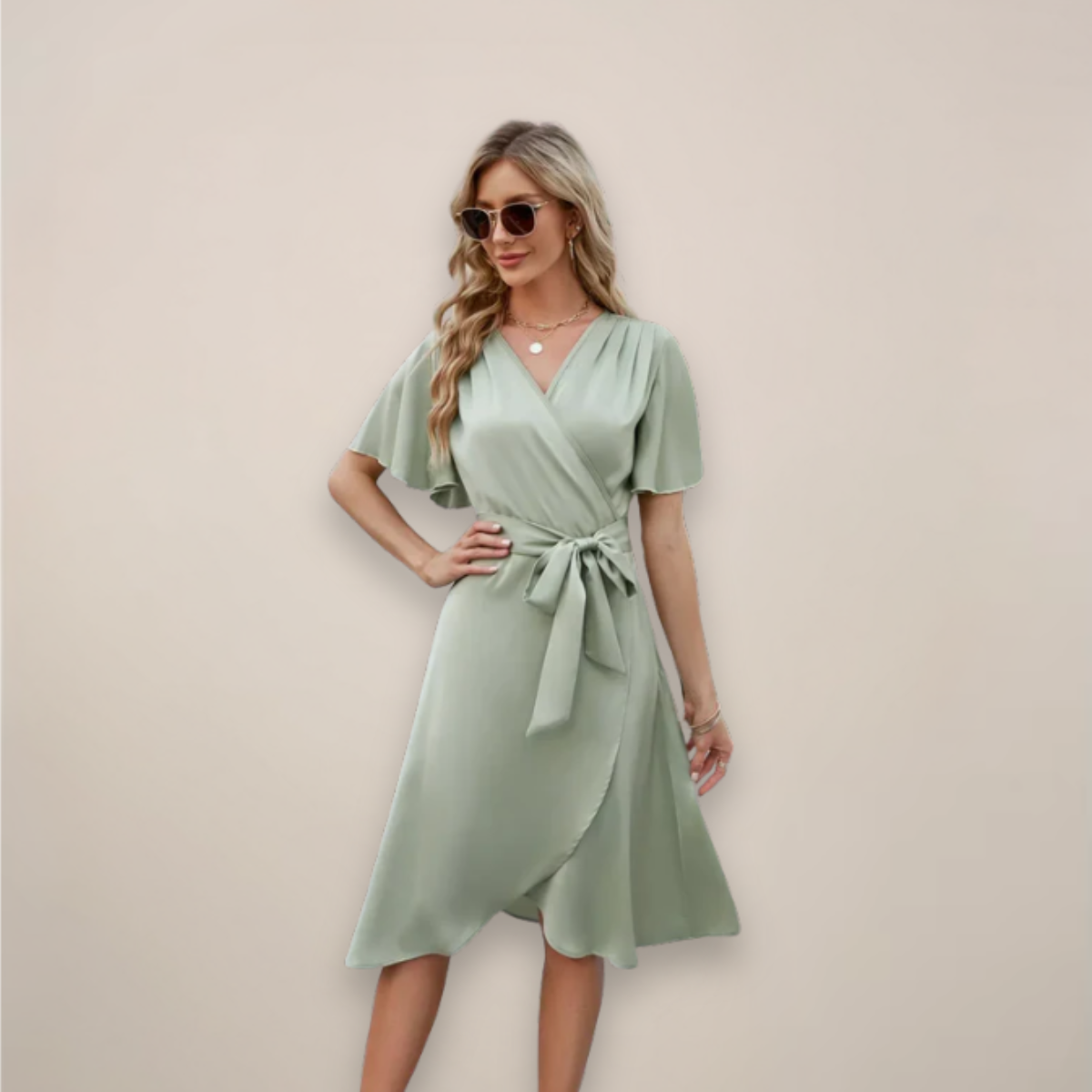 Shuvee | Women’s Midi Wrap Dress
